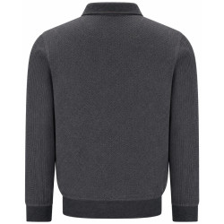 Luxusní pánská mikina Stay Fresh® se zapínáním na zip - v nadměrné velikosti