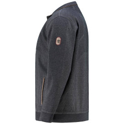 Luxusní pánská mikina Stay Fresh® se zapínáním na zip - v nadměrné velikosti
