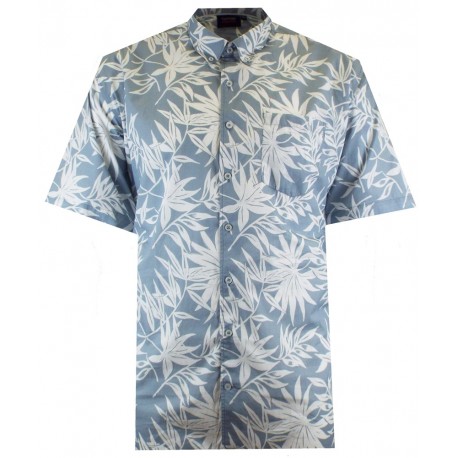 Pánská letní košile "havajka" s krátkým rukávem -  v nadměrné velikosti