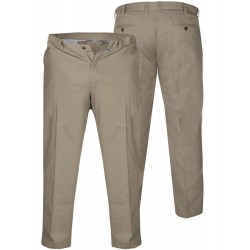 Kalhoty stretch s elastickým pasem - v nadměrné velikosti