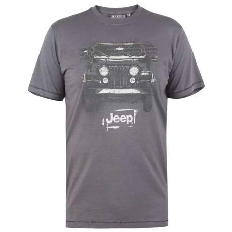 Tričko s potiskem (licence Jeep) - v nadměrné velikosti