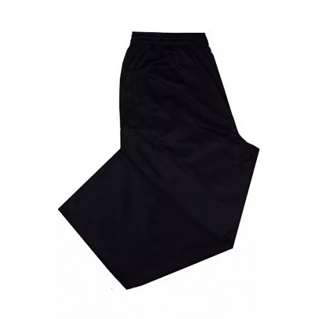 Tepláky - domácí kalhoty černé v nadměrné velikosti