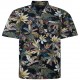 Pánská letní košile "havajka" s krátkým rukávem (jungle) -  v nadměrné velikosti