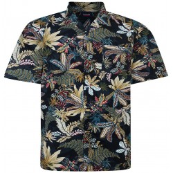 Pánská letní košile "havajka" s krátkým rukávem (jungle) -  v nadměrné velikosti