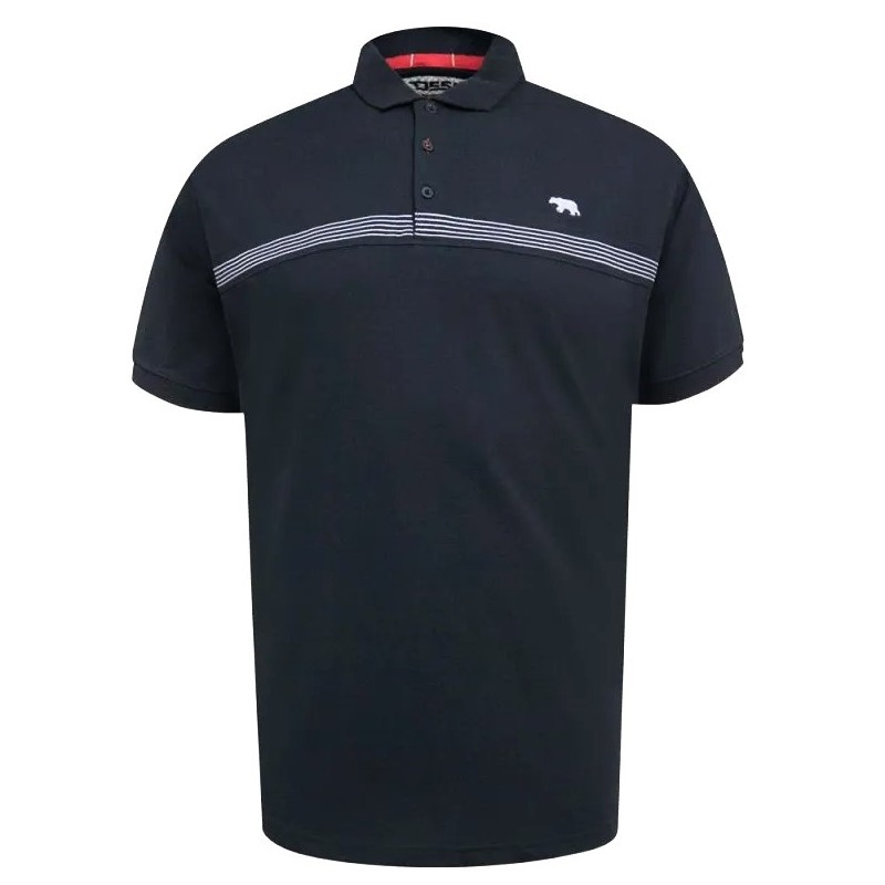 Tričko s límečkem (černé) - v nadměrné velikosti