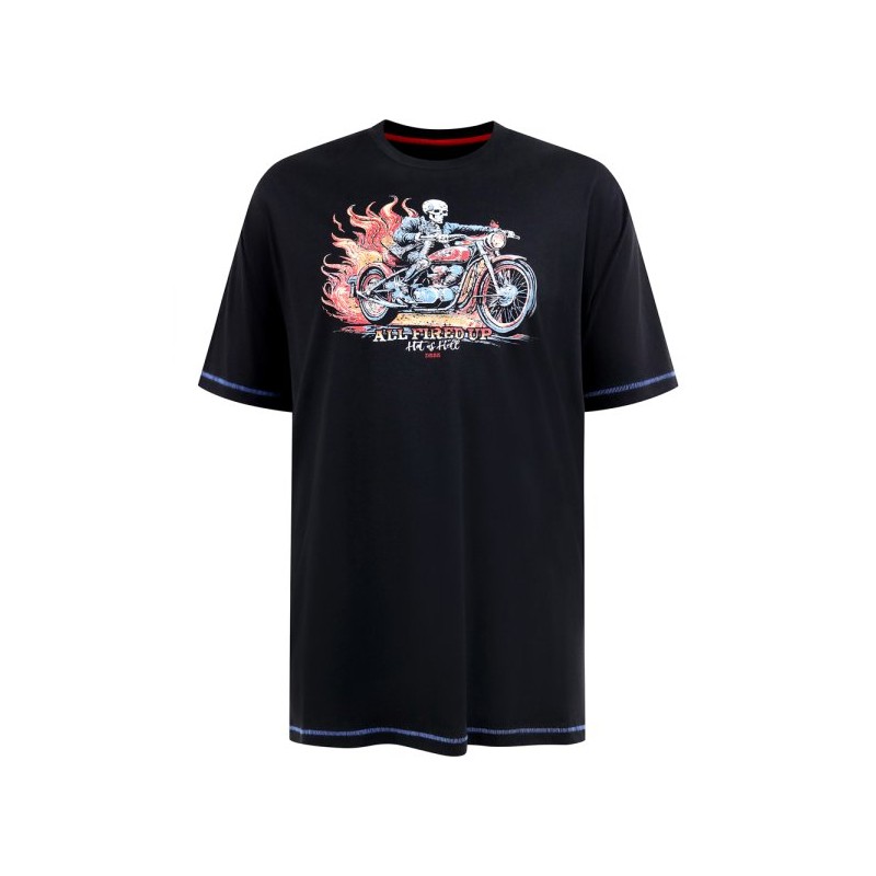 Tričko bavlněné s potiskem - v nadměrné velikosti