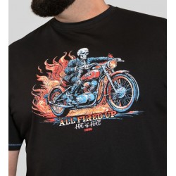 Tričko bavlněné s potiskem - v nadměrné velikosti