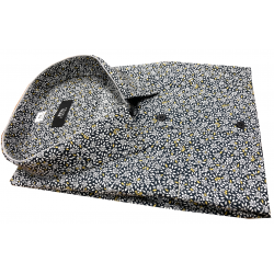 Pánská košile s krátkým rukávem kombinovaná - v nadměrné velikosti