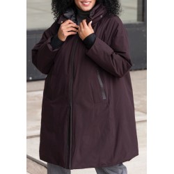 Dámská zimní bunda (tříčtvrteční délka) - v nadměrné velikosti