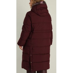 Dámský zimní kabát/dlouhá bunda - v nadměrné velikosti