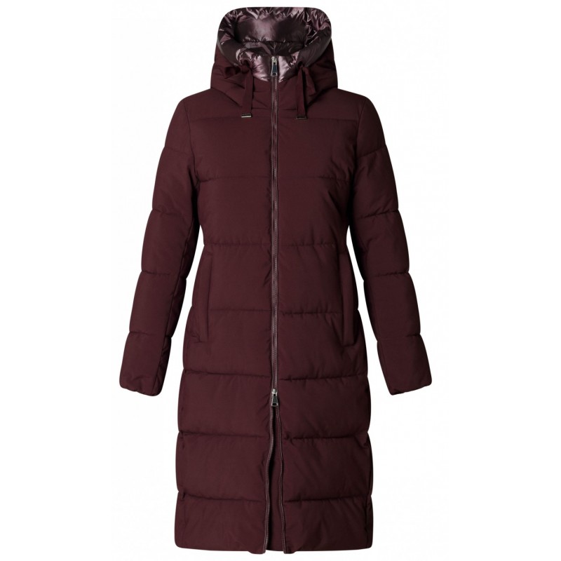 Dlouhý prošívaný kabát