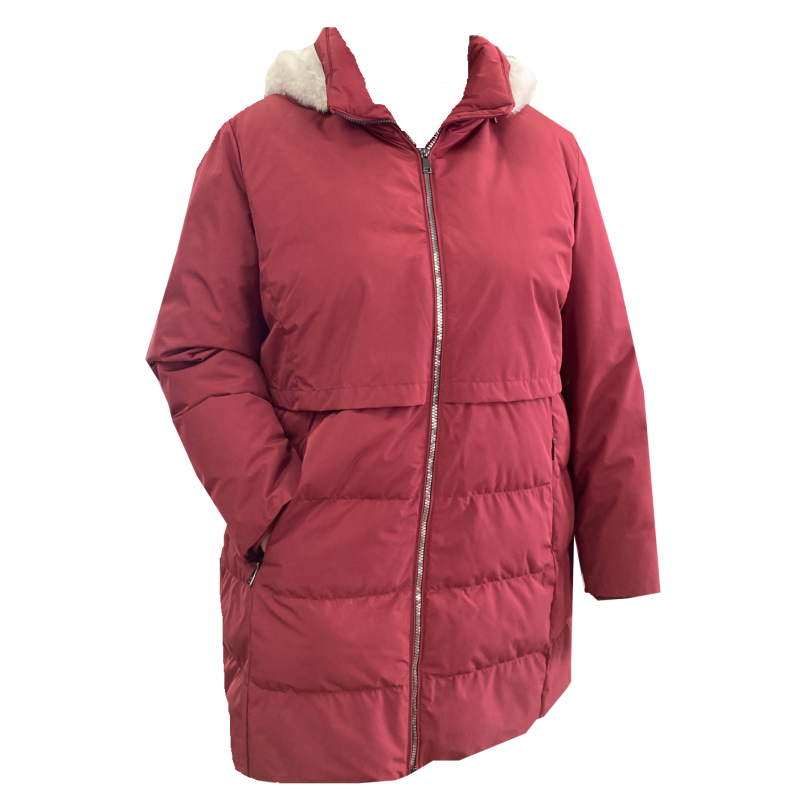 Dámská zimní parka - v nadměrné velikosti