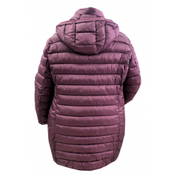 Dámská zimní prošívaná bunda - v nadměrné velikosti