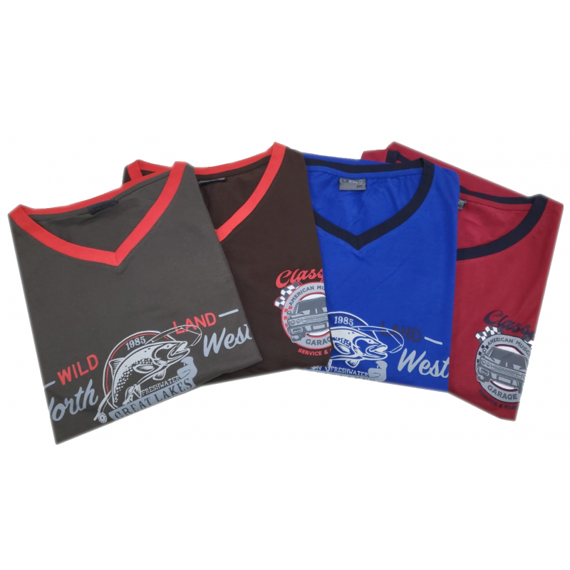 Tričko bez rukávů s potiskem - v nadměrné velikosti