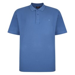 Tričko s límečkem jednobarevné - v nadměrné velikosti