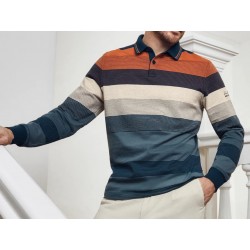 Luxusní polo tričko s límečkem Stay Fresh® (dlouhý rukáv) - v nadměrné velikosti