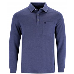 Luxusní polo tričko s límečkem Stay Fresh® (dlouhý rukáv) - v nadměrné velikosti