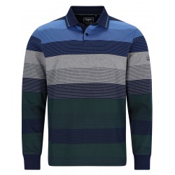 Luxusní polo tričko s límečkem Stay Fresh® (dlouhý rukáv) - v nadměrné velikosti