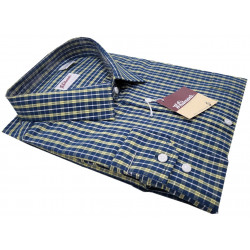 Košile s dlouhým rukávem (kostička) - v nadměrné velikosti