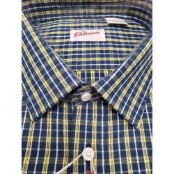 Košile s dlouhým rukávem (kostička) - v nadměrné velikosti