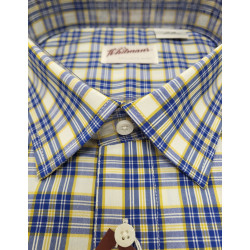 Košile s krátkým rukávem (kostička) - v nadměrné velikosti