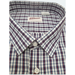 Pánská košile dlouhý rukáv (kostka) - v nadměrné velikosti