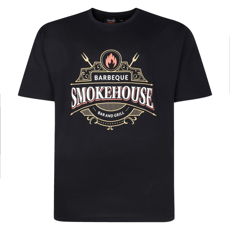 Tričko s potiskem (Smokehouse) - v nadměrné velikosti