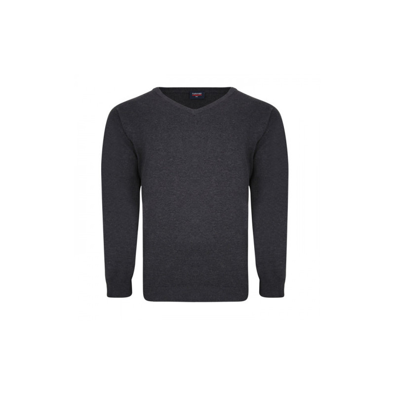 Svetr z jemného bavlněného úpletu - v nadměrné velikosti