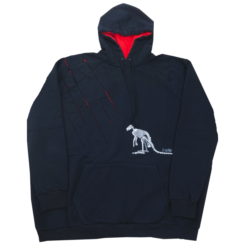 Mikina přes hlavu - klokanka