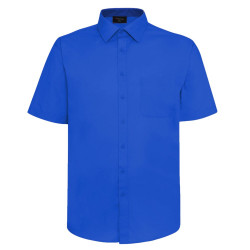 Pánská společenská košile (KRÁTKÝ RUKÁV) s obvodem 140 - 200 cm - v nadměrné velikosti