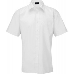 Pánská společenská košile (KRÁTKÝ RUKÁV) s obvodem 140 - 200 cm - v nadměrné velikosti