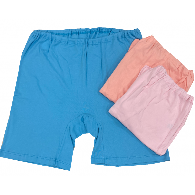 Spodní bavlněné kalhotky s nohavičkou - v nadměrné velikosti