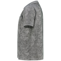 Luxusní polo tričko s límečkem Stay Fresh® (zip, vzor) - v nadměrné velikosti