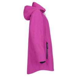 Funkční dámská přechodová bunda (Raincoat - vodní sloupec 10000 MM) - v nadměrné velikosti