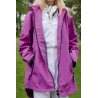 Funkční dámská přechodová bunda (Raincoat - vodní sloupec 10000 MM) - v nadměrné velikosti