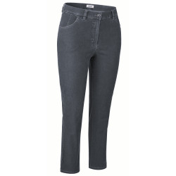 Dámské džínové kalhoty SUPERSTRETCH - se zipem a kapsami - v nadměrné velikosti