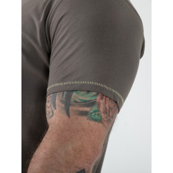 Tričko bavlněné s krátkým rukávem (potisk) - v nadměrné velikosti