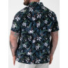 Pánská letní košile "havajka" s krátkým rukávem - v nadměrné velikosti