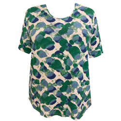 Dámská halenka - tričko (vzor) - v nadměrné velikosti