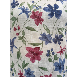 Dámská volná halenka se spadlým rukávkem (bavlna) - v nadměrné velikosti