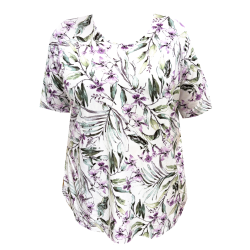 Dámská halenka - tričko (vzor) - v nadměrné velikosti