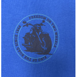 Tričko bavlněné s krátkým rukávem (potiskem moto mini 26) - v nadměrné velikosti