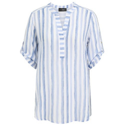 Luxusní halenka (viskózový batist) - v nadměrné velikosti