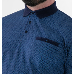 Tričko s límečkem (vzor) - v nadměrné velikosti