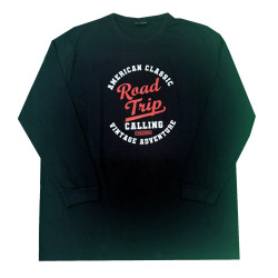 Triko s dlouhým rukávem (potisk Auto) - v nadměrné velikosti