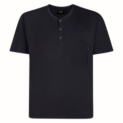 Pánské tričko s krátkým rukávem (knoflíčky) - v nadměrné velikosti