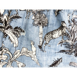 Dámské bavlněné šaty (přestřižené, kapsy) - v nadměrné velikosti