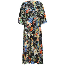 Luxusní šaty (viskózový batist) - v nadměrné velikosti