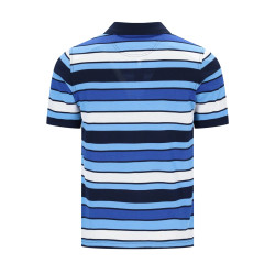 Luxusní polo tričko s límečkem (vzor, zip) Stay Fresh® - v nadměrné velikosti