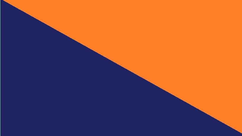 Tmavě modrá s oranžovou